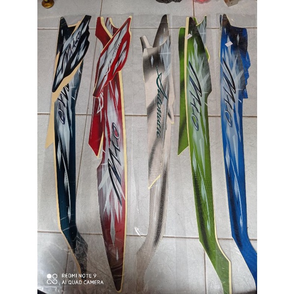 striping list mio sporty smile 2009 kualitas seperti original