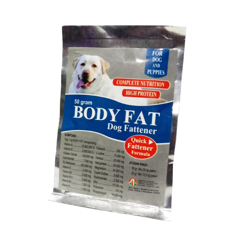 VITAMIN ANJING KURUS OBAT PENGGEMUK BADAN ANJING BODY FAT