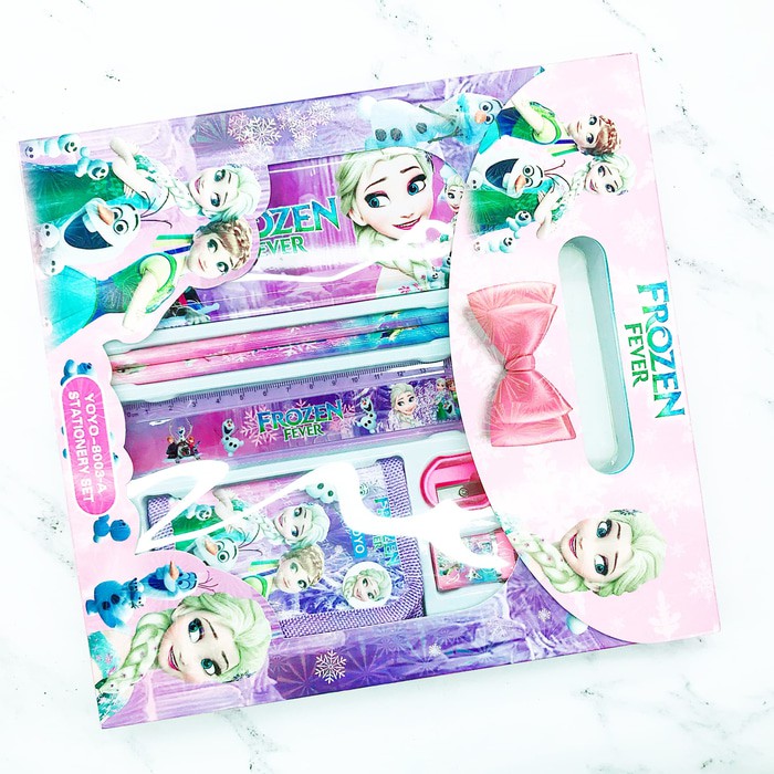 

Tempat pensil frozen set alat tulis dan dompet - MH