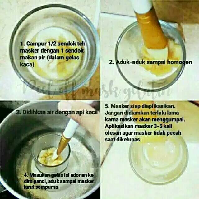 Masker Komedo Gelatin Sapi Shopee Indonesia