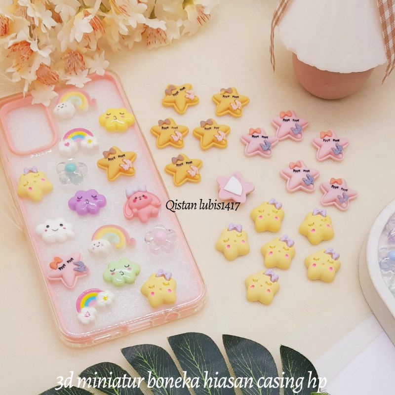 3D Miniatur Boneka Hiasan Casing Hp