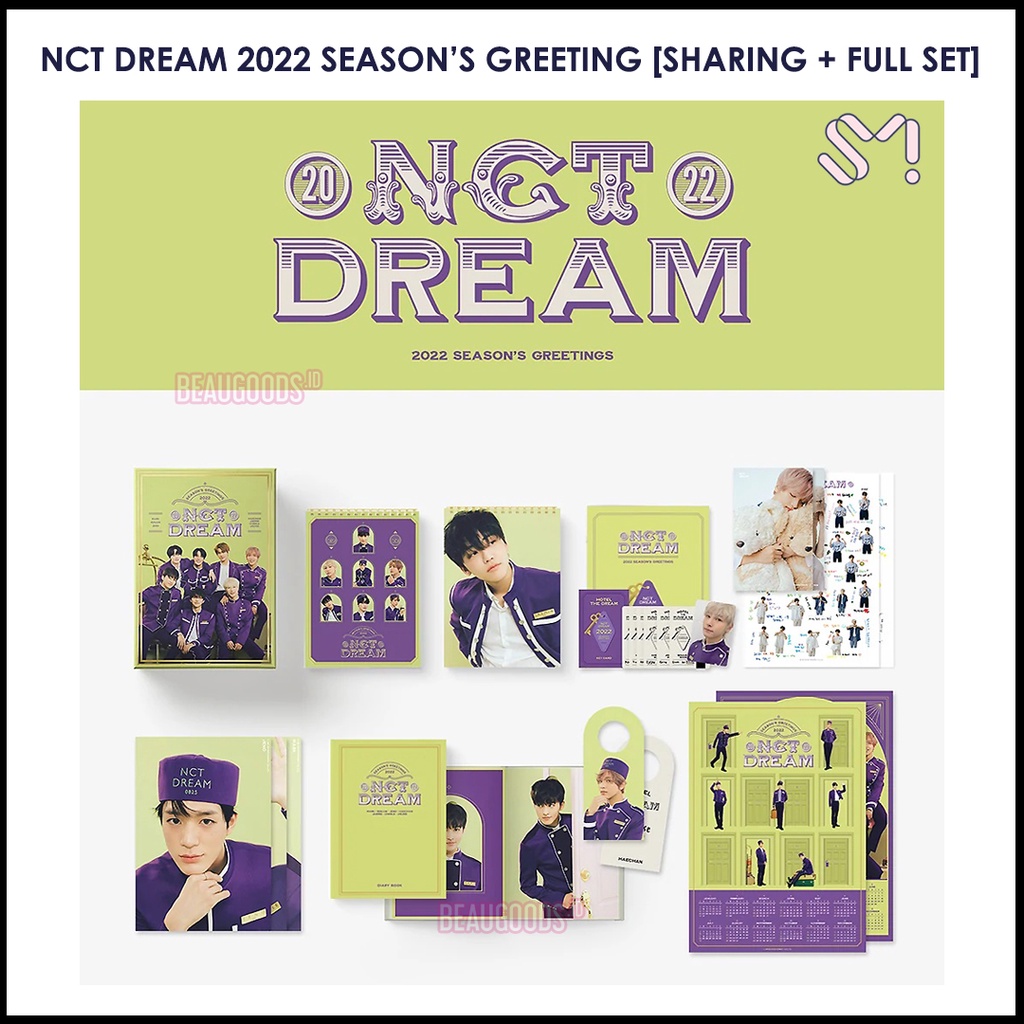 [SHARING] NCT DREAM Season's Greeting 2022/ SG22 NCT DREAM Bene KTOWN4U