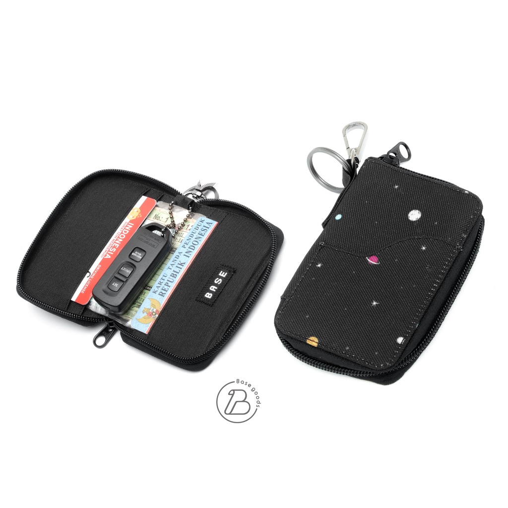 Dompet STNK Motor Mobil Kartu SIM eToll Gantungan Kunci Keyless Smartkey - BDSS107