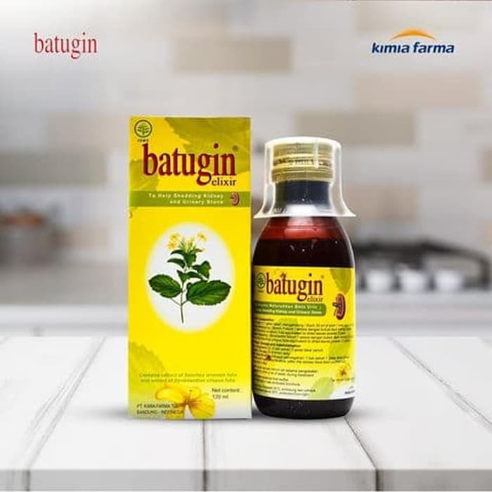 Batugin elixir 300 ml obat batu ginjal herbal