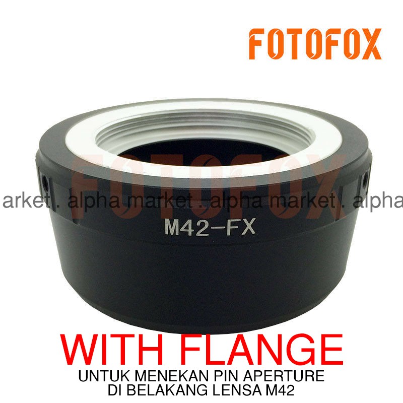 Jual Adapter Converter FOTOFOX Lensa manual m42 to ke Kamera Fujifilm Fuji FX Mirrorless with