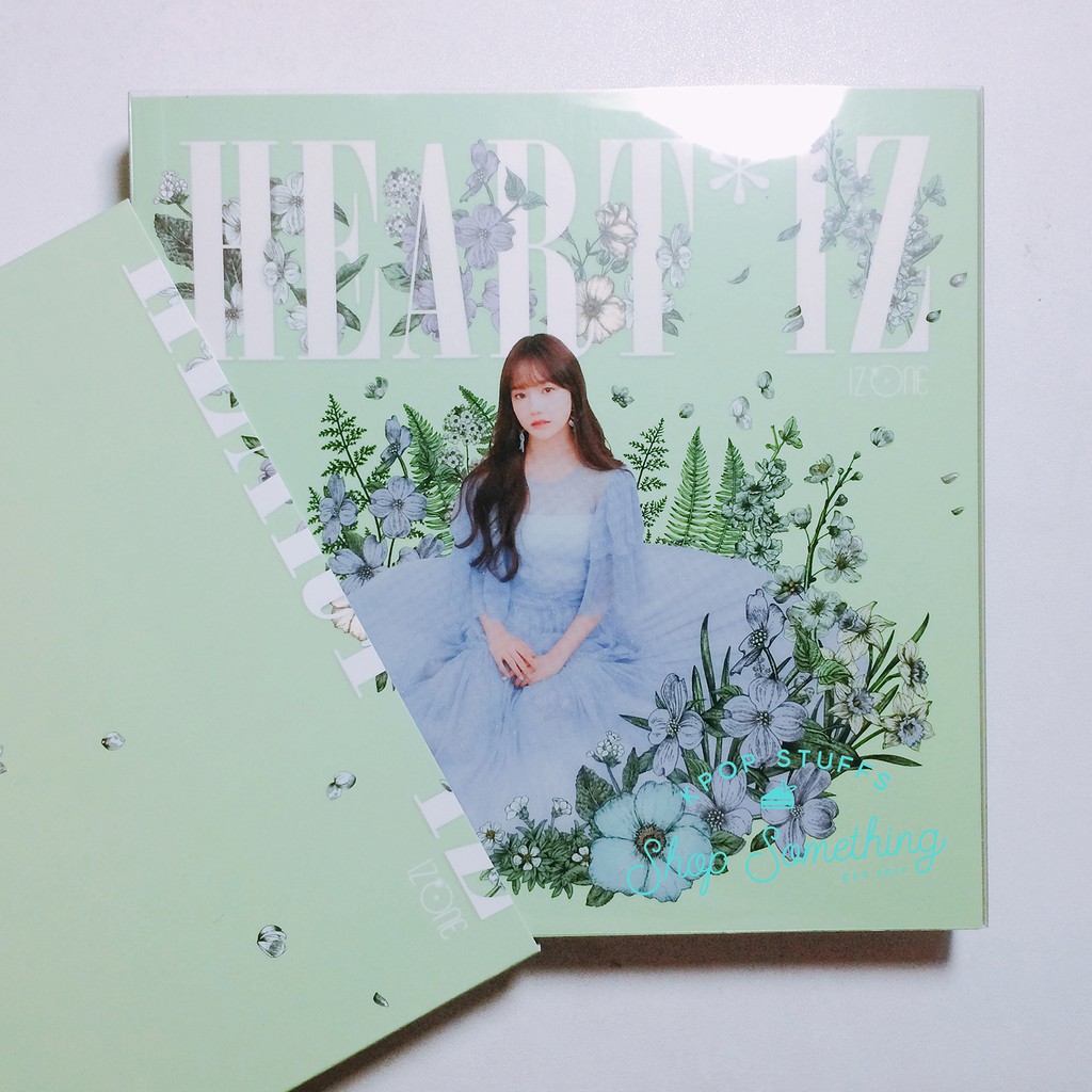 IZ*ONE - HEART*IZ Mini Album Violeta Version (Jo Yuri Clear Sleeve)