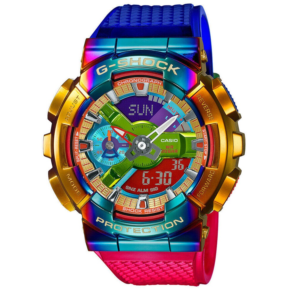 Jam tangan pria original Casio GSHOCK GM-110RB-2ADR