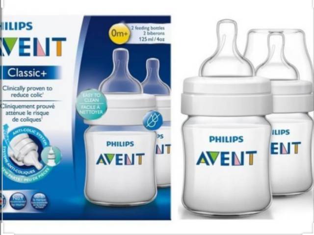 Botol Susu Philips Avent Twin Classic + 125ml /260ml