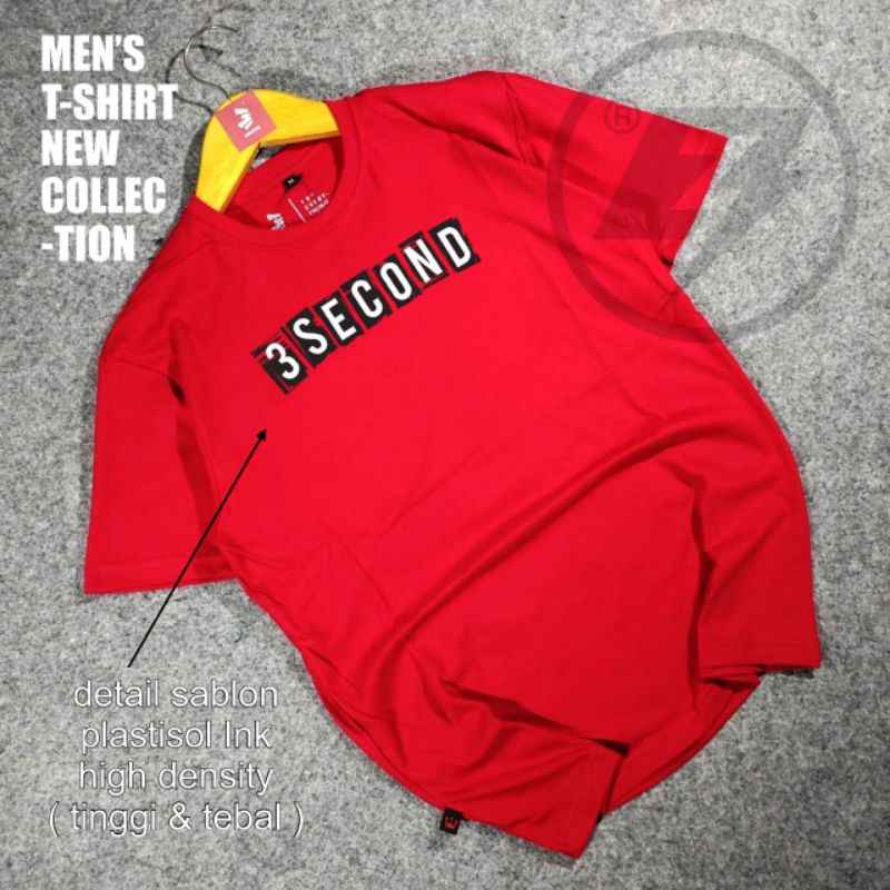 kaos 3second original / kaos BM ori / kaos murah