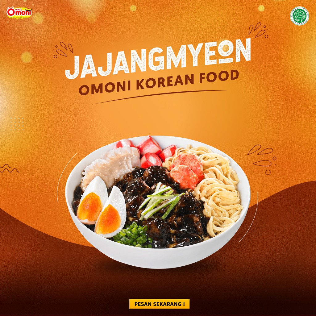 

[HALAL] Omoni Jajangmyeon (2 varian rasa)