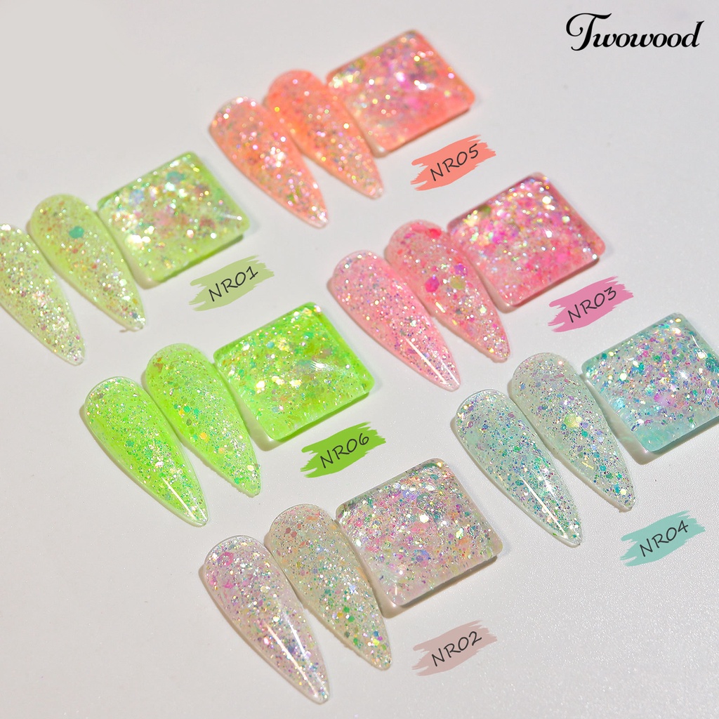 Bubuk Glitter Sequins Untuk Dekorasi Nail Art