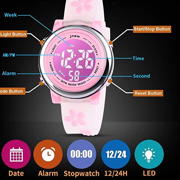 Serbuuuu.. 100% ORIGINAL JNEW Light Watch Jam Tangan Anak TK SD Laki-laki Perempuan Bisa Menyala Ant