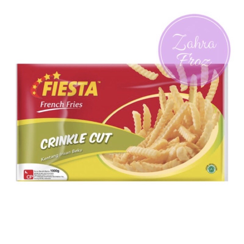 

FIESTA FRENCH FRIES CRINKLE CUT 1 KG