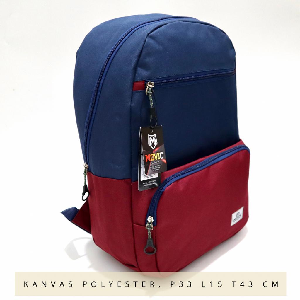 (COD) MOVIC DVSN KOLEKSI TAS RANSEL PRIA BAHAN CORDURA ORIGINAL BERKUALITAS Murah Gratis Ongkir