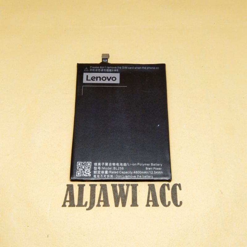 Baterai Batere Batre LENOVO K4 Note BL-256 Original Battery Handphone