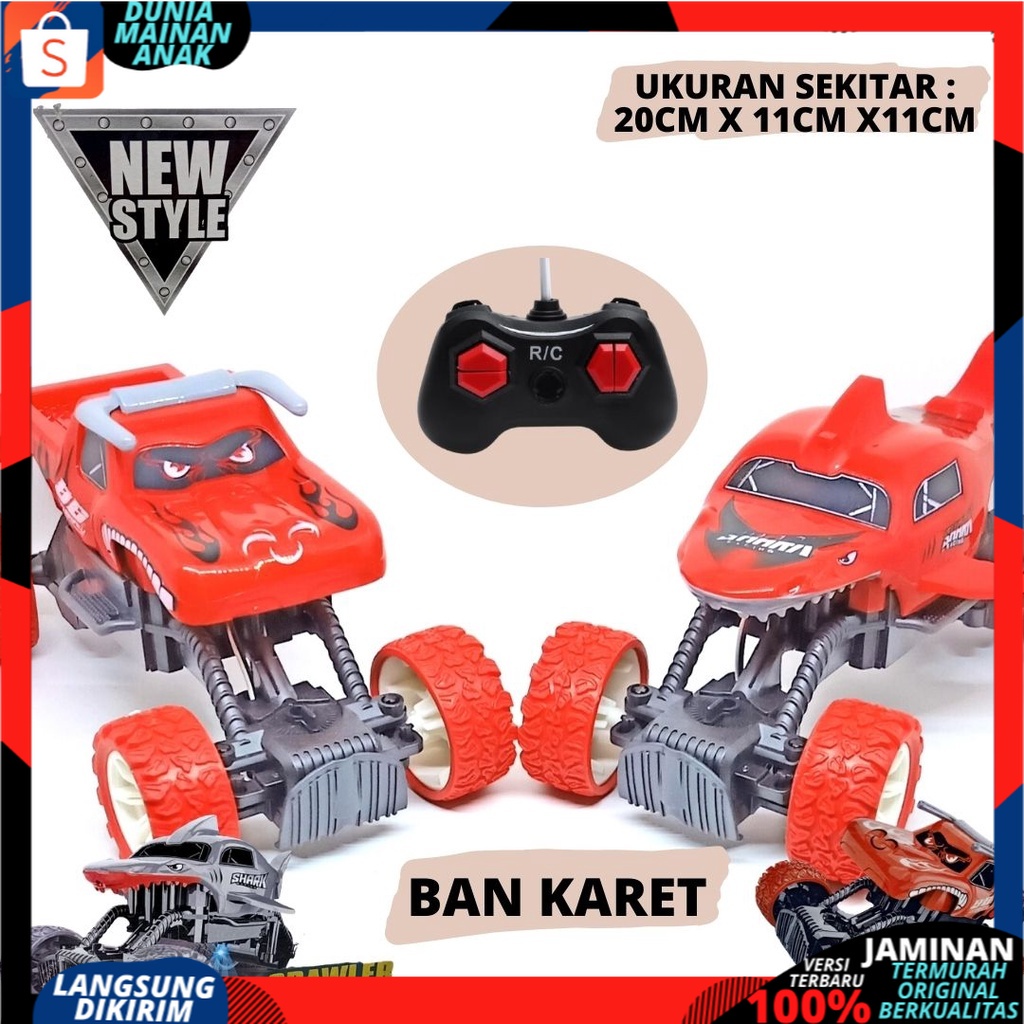 Mobil remote Control Drift Offroad Baby shark hiu king Climbing Power Speed Terbaru  Mainan Anak