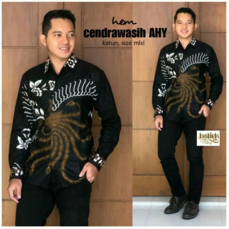 Maura Couple - Sania Ruffle Batik Couple Ori Ndoro Jowi DNT Garansi Termurah Shoope-Kemeja Panjang AHY