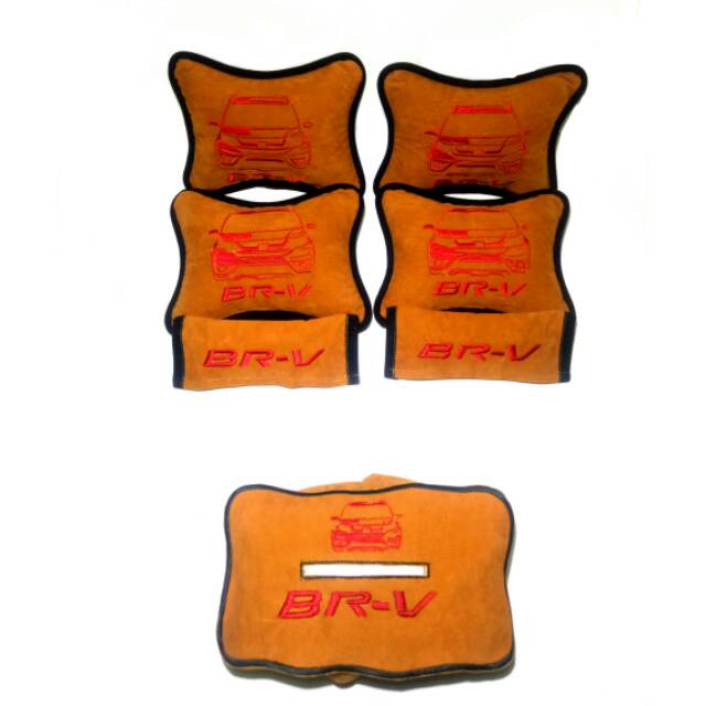 Honda BRV Bantal aksesoris mobil Bordir