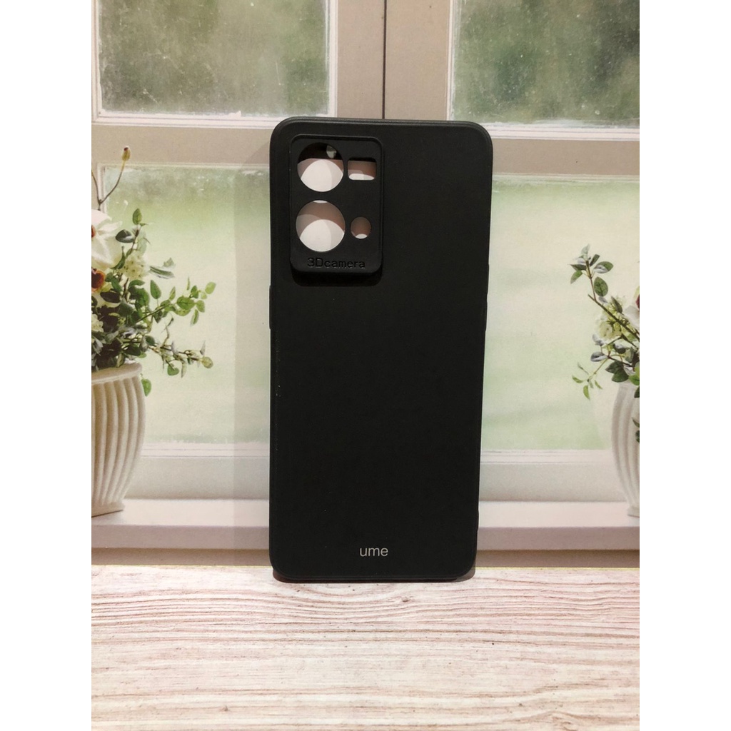 CASE OPPO RENO 7 4G SOFTCASE SILIKON BLACK DOVE PROTECTION