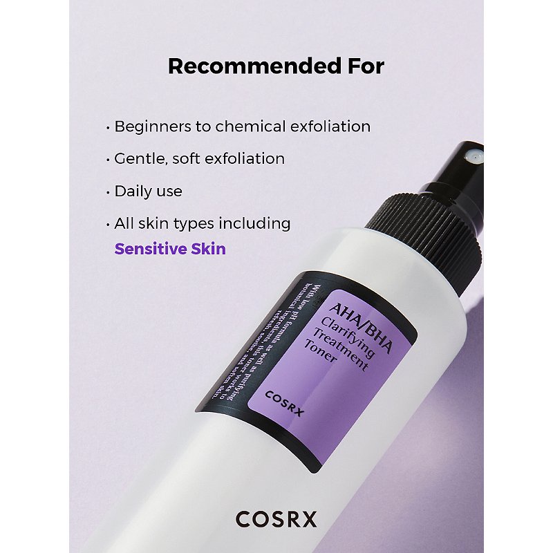 COSRX - AHA BHA Clarifying Treatment Toner 150ml 100% ORI KOREA