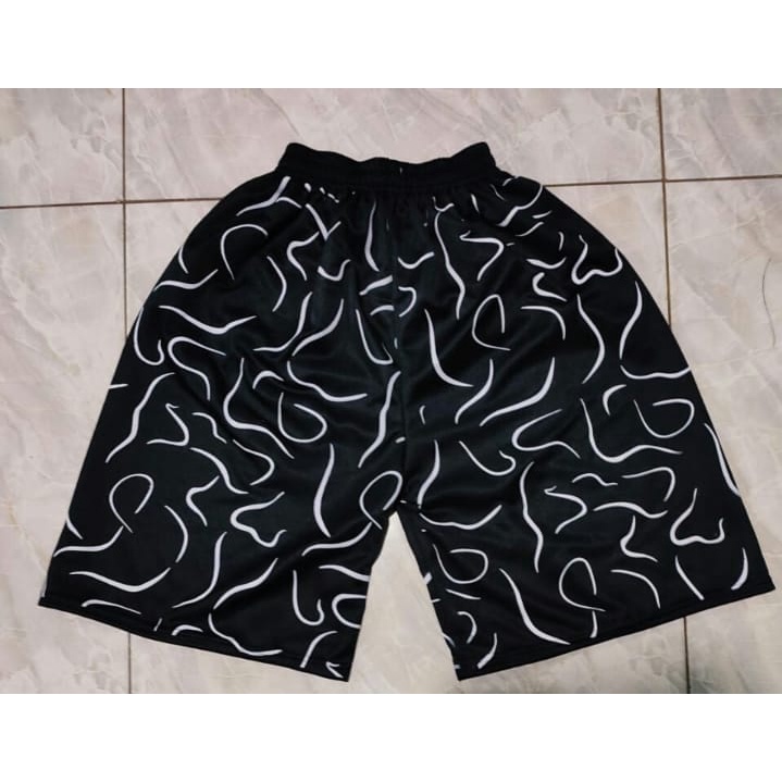 Celana Boxer Black Fire Thrasher | Boxer Black Thrasher | Celana Pendek | Celana Distro | Boxer Distro | Boxer Sablon