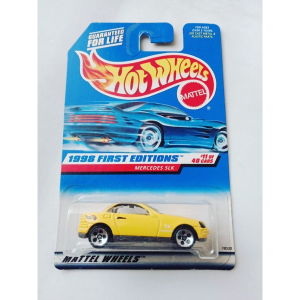Hot Wheels Mercedes SLK 1998 First Editions