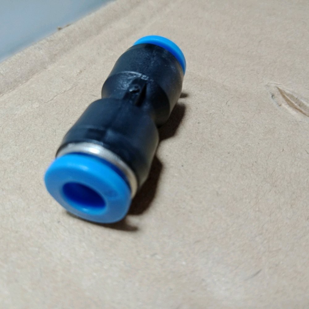 Nepel Fitting sambung Selang PU 6mm