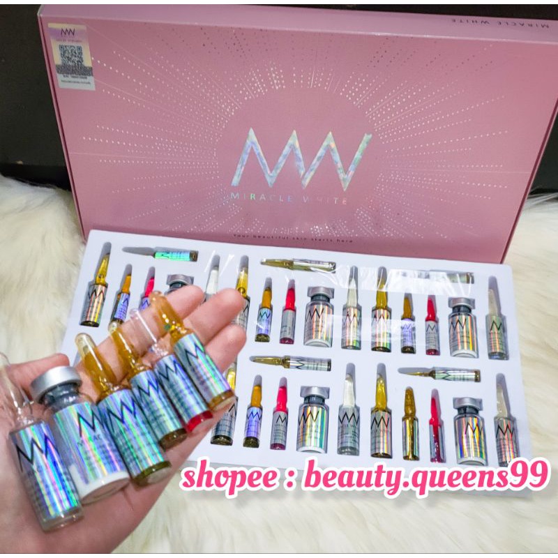 Original MW PINK MIRACLE WHITE PINK ECER Exp Baru