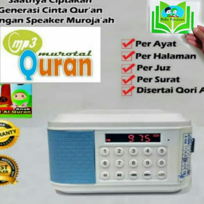 3Rvh Speaker Hafalan Alquran 30Juz / Speaker Digital Alquran 30 Juz Kfxr