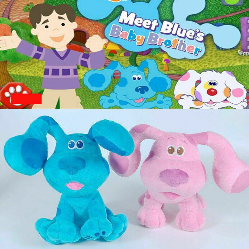 Mainan Boneka Blues Clues &amp;amp; You 7.8&amp;quot; Plush Stuffed Puppy Animal Soft Dog Toy Christmas Gift