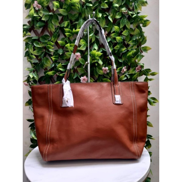 Fossil emma tote brown