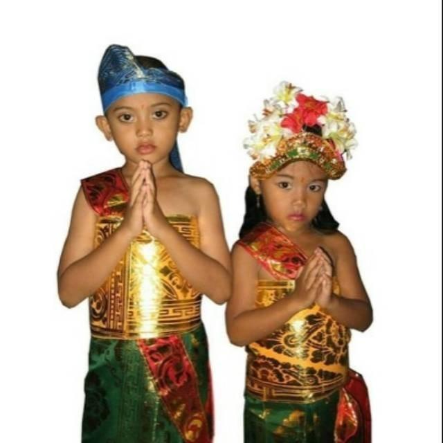 Adat Anak Baju Adat Bali Anak Perempuan Dan Anak Laki Laki, Baju Bali Sepasang