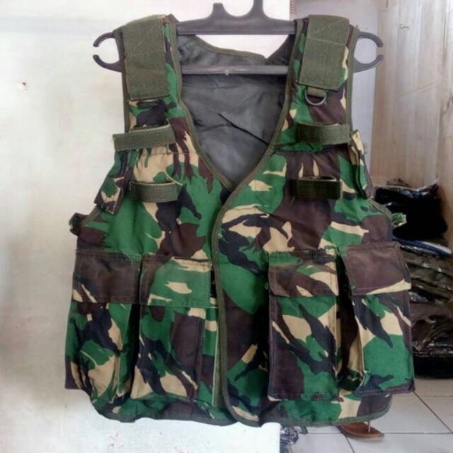 TSK Rompi serbu/rompi tempur/rompi loreng asli pembagian tni/rompi airsoftgun/rompi tactical/rompi