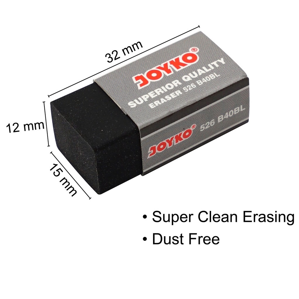 PENGHAPUS JOYKO 526-B40BL DAN ERASER 526-B40P [SWEETSPACE]