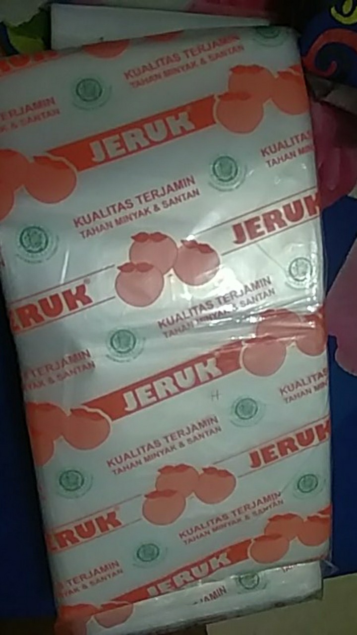 Plastik Pe Cap Jeruk Ukuran 1/2 Kg (12×x24cm)