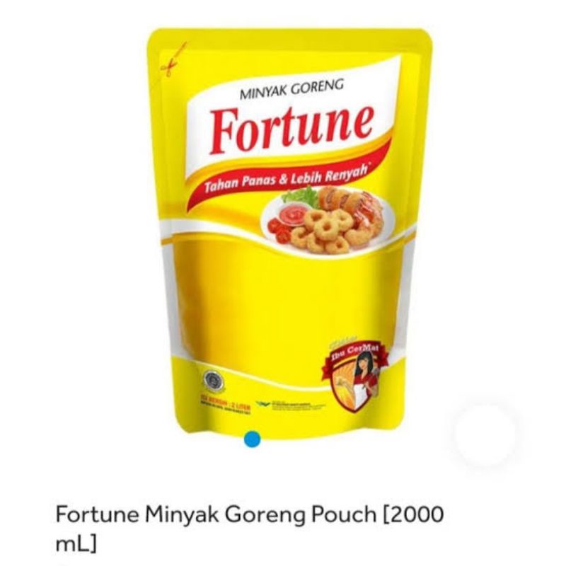 

Fortune minyak goreng sawit 2Lt