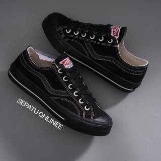  SEPATU  VANTELA PUBLIC BLACK WHITE NATURAL ORIGINAL VENTELA  