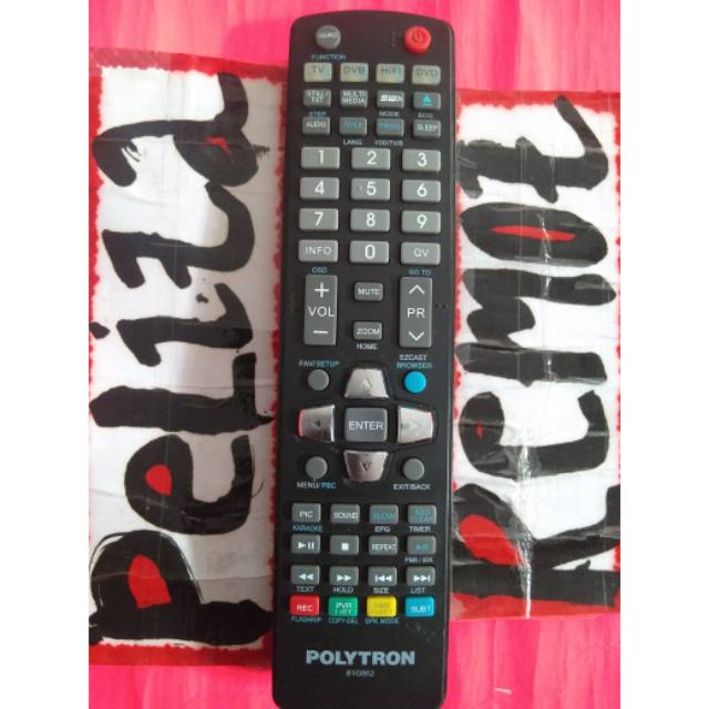 Remot polytron Receiver STB TV original terlengkap