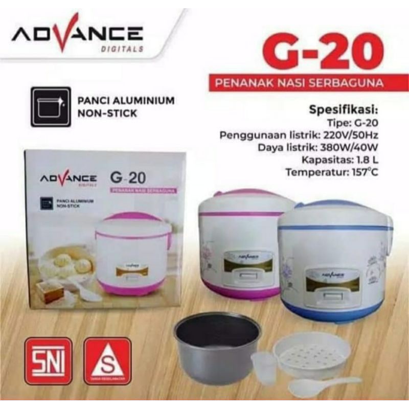 OKAYAMA 308 1.8 Liter,  Magicom Rice Cooker , Penanak , Menanak Nasi