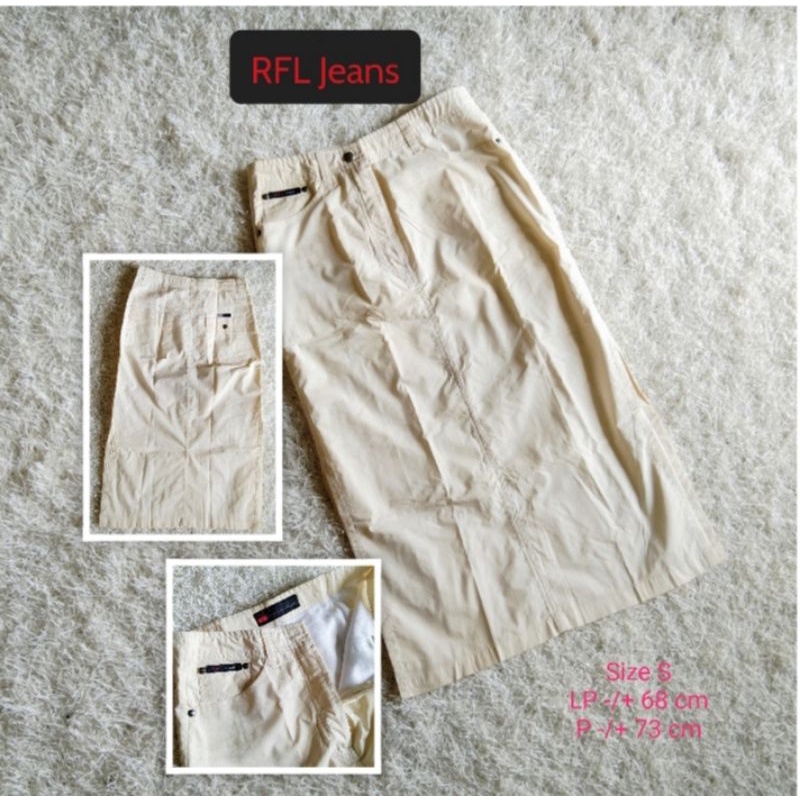 Preloved Rok Branded ( RFL jeans, Details, Ann Design & PopFruits)