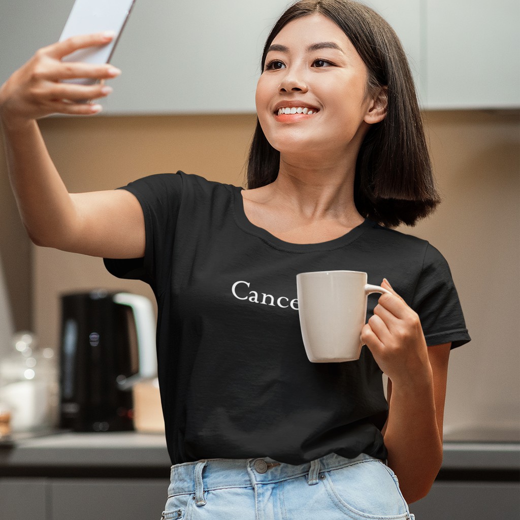 Kaos Zodiak "Cancer" - Kaos Zodiak/Baju Zodiak/Tshirt Zodiak/Kaos Cancer