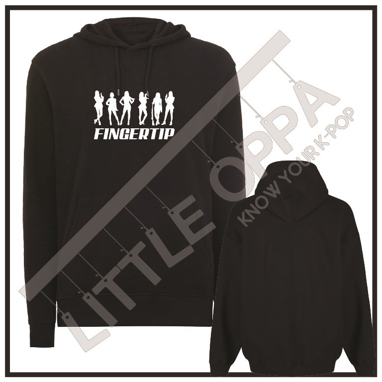 JACKET HOODIE GFRIEND FINGERTIP MEMBER SILHOUETTE