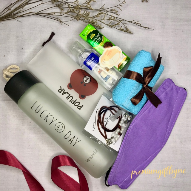 HEALTHY KIT Kado Ultah Hadiah Pernikahan Gift Paket Wisuda Ulang Tahun Tunangan Kelahiran Hampers Premium Murah Unik Estetik Aesthetic Sahabat Pacar Istri Bayi Anak Box