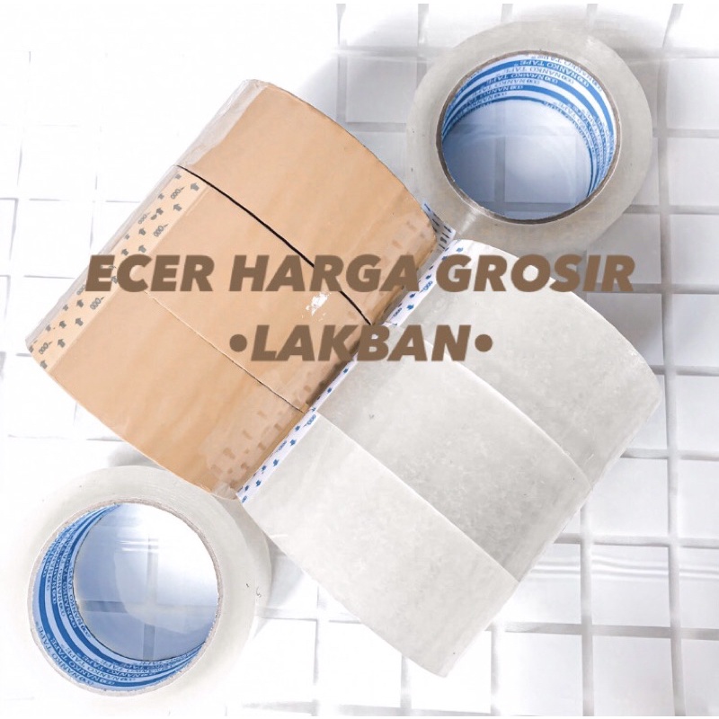 

LAKBAN BENING/COKLAT BESAR MURAH GROSIR