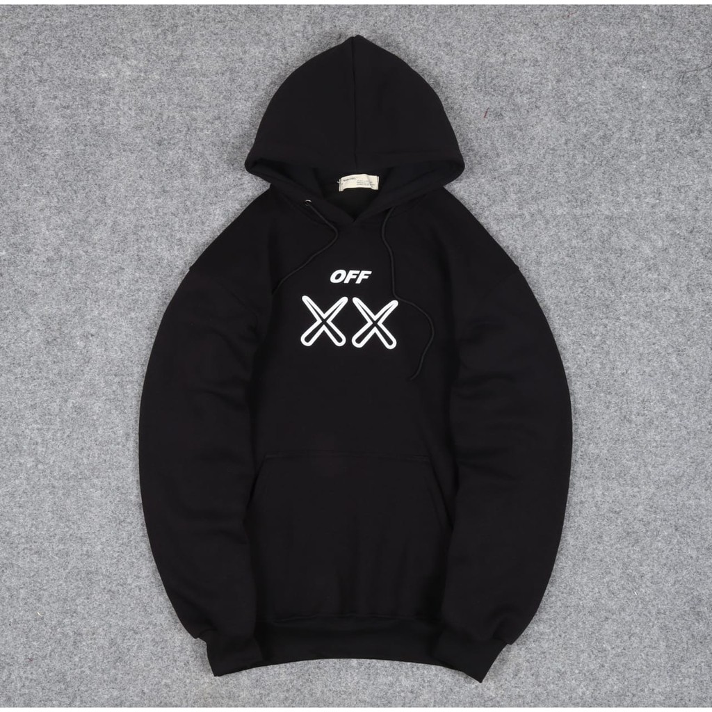 JAKET SWEATER HOODIE OFF X KAWS UNISEX PREMIUM QUALITY