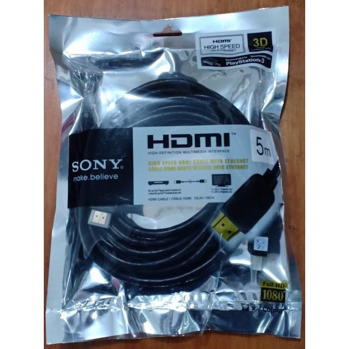 Kabel HDMI 5m SONY - Hdmi Cable 5 Meter