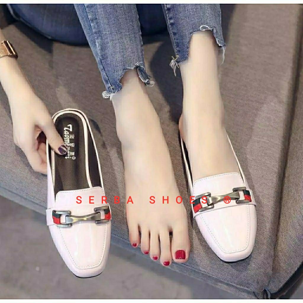 FLATSHOES WANITA TERBARU GLOSSY ADT 09