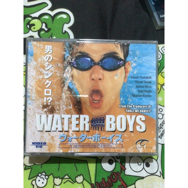 WATER BOYS VCD JAPANESE MOVIE JAPAN FILM ORIGINAL
