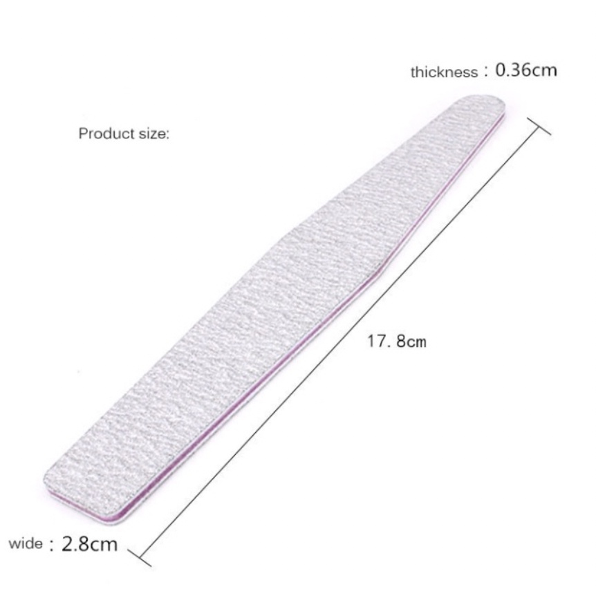 Pengasah Kuku 100/180 O.P.I Nail Grit Kikir Kuku Nail FIle Diamond Kikir / Nail Shaping KU013