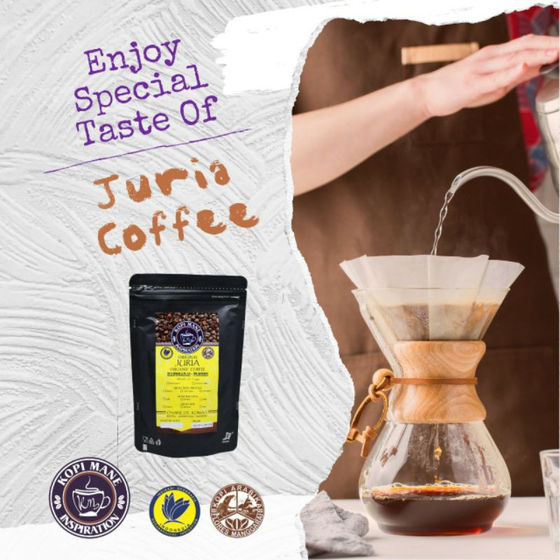 

Juria Organic Coffee 100 gram
